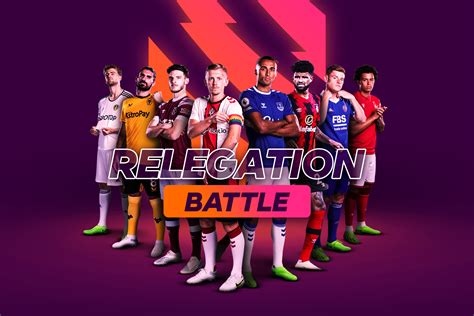 Premier League 2022/23 relegation battle.